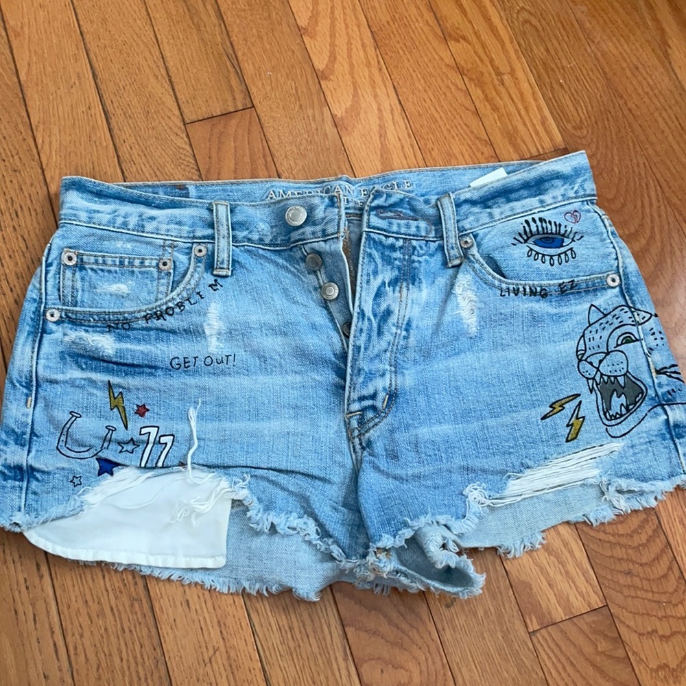 Jean shorts